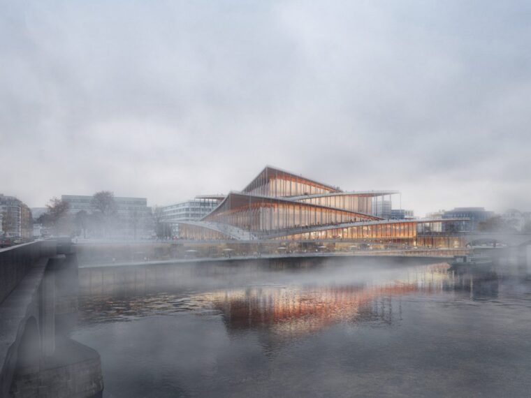 HAVEL & PARTNERS organizovala architektonickou soutěž pro výběr návrhu budovy Vltavské filharmonie v Praze